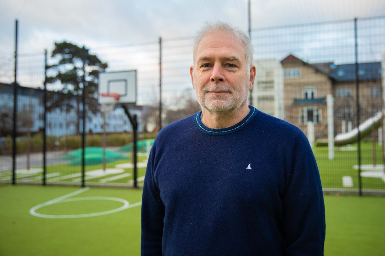 Kim Darving er sammen med idrætslærerne i Dansk Skoleidræt frustreret over den manglende inddragelse i forvaltningens planer om en omorganisering af skoleidrætten i København. Foto: Jan Klint Poulsen