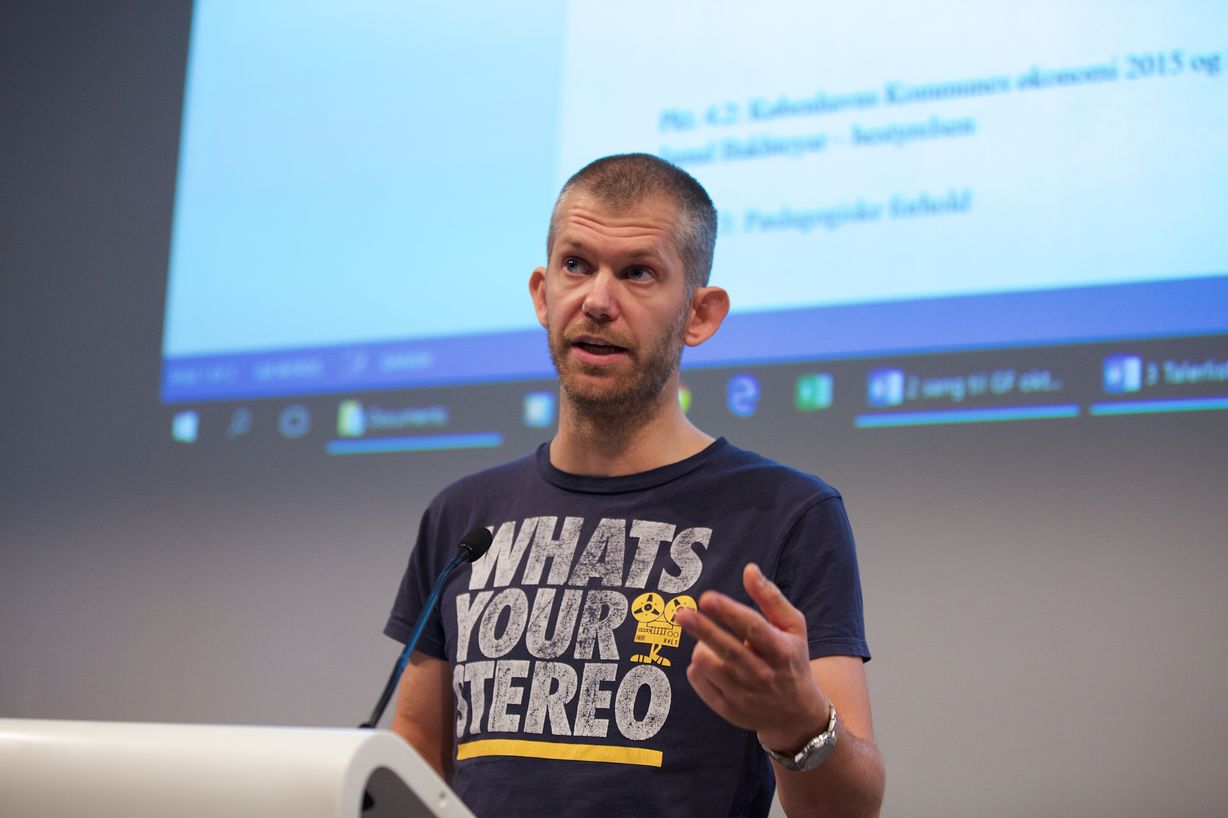 Morten Andersen, TR, Guldberg Skole. Foto: Jan Klint Morten Andersen, TR, Guldberg Skole. Foto: Jan Klint