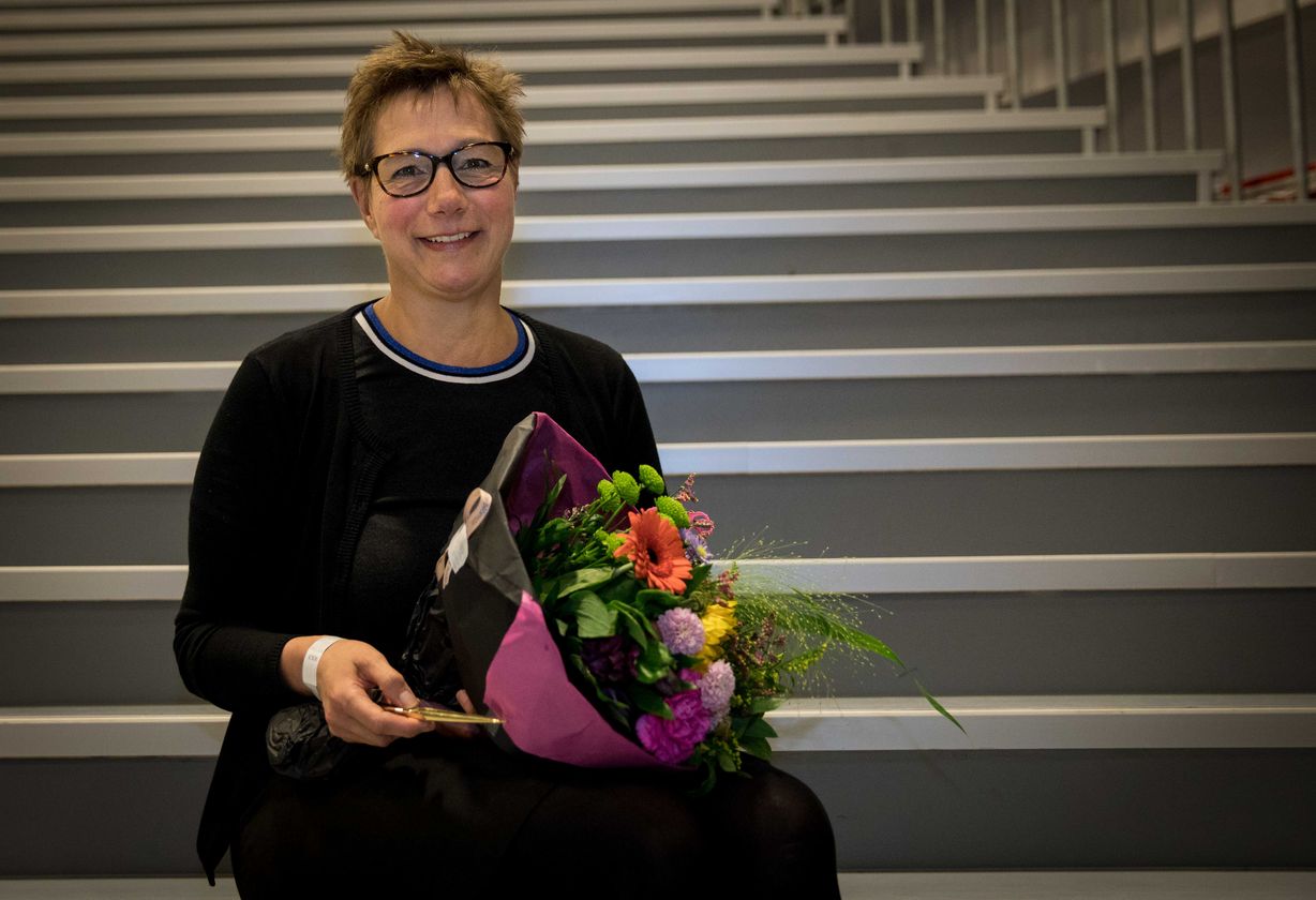 Helle Bille Nattested blev årets KLF-prismodtager. Foto: Jan Klint Poulsen