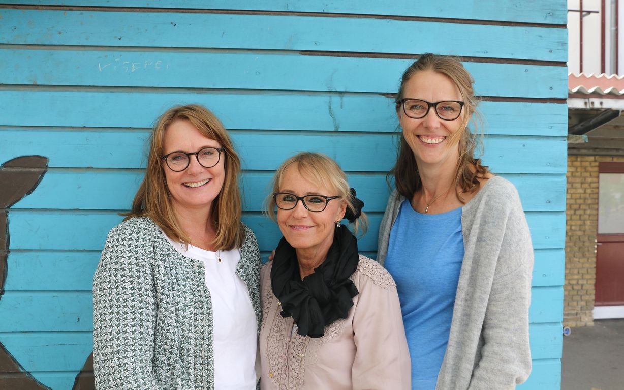 Fra venstre Cecilie Larsen, Anette Mains og Britt Østergaard – alle tre vindere af Politikens særpris. Foto: Jan Trojaborg Fra venstre Cecilie Larsen, Anette Mains og Britt Østergaard – alle tre vindere af Politikens særpris. Foto: Jan Trojaborg
