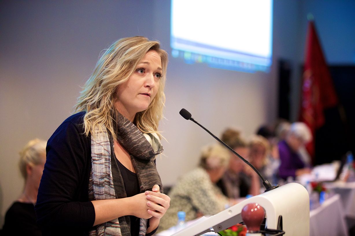 Line Hultegren, TR, Tove Ditlevsens Skole. Foto: Jan Klint Line Hultegren, TR, Tove Ditlevsens Skole. Foto: Jan Klint