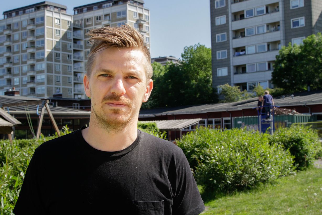 Alexander Kraft-Nielsen har været lærer og tillidsrepræsentant på Bellahøj Skole i tre år. Foto: Charlotte Holst