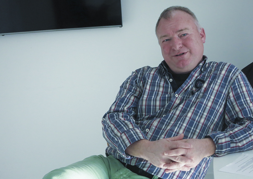 Tillidsrepræsentant Torben Fleckner, Øresundsskolen. Foto: Peter Garde Tillidsrepræsentant Torben Fleckner, Øresundsskolen. Foto: Peter Garde