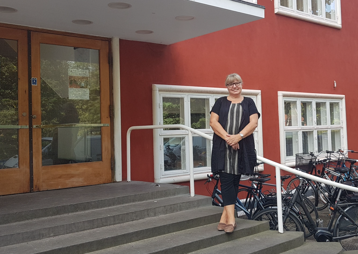 Annette Samsøe Jensen er skoleleder på Husum Skole i Københavns nordvest-kvarter. Foto: Mikkel Gram